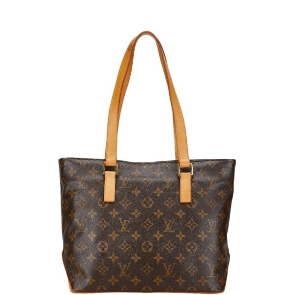 1 0163427 3 Louis Vuitton Monogram Hippo Piano Tote Bag Brown