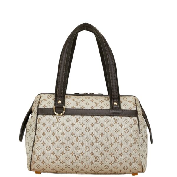 1 0163428 1 Louis Vuitton Monogram Mini Josephine PM Handbag Khaki