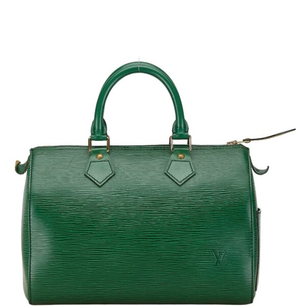 1 0163571 1 Louis Vuitton Epi Speedy 30 Handbag Porneo Green