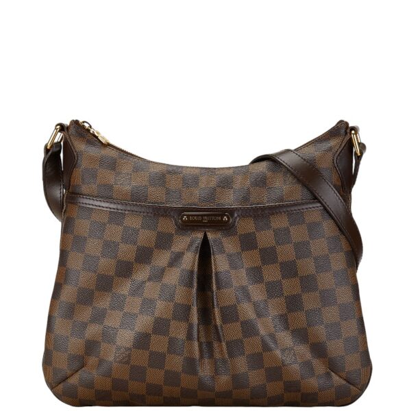 1 0163584 8 Louis Vuitton Damier Bloomsbury PM Shoulder Bag Brown