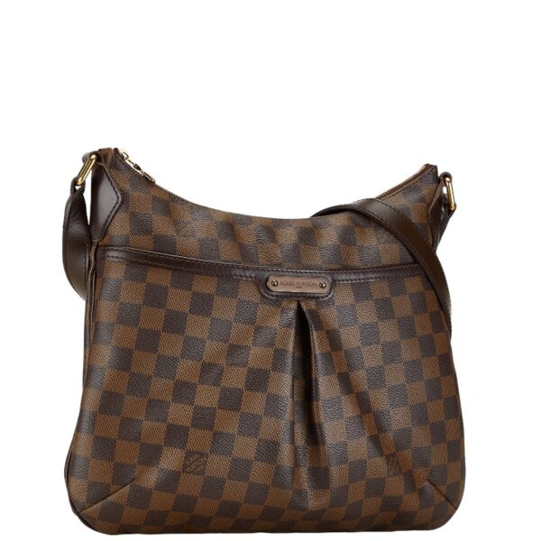 1 0163584 9 Louis Vuitton Damier Bloomsbury PM Shoulder Bag Brown