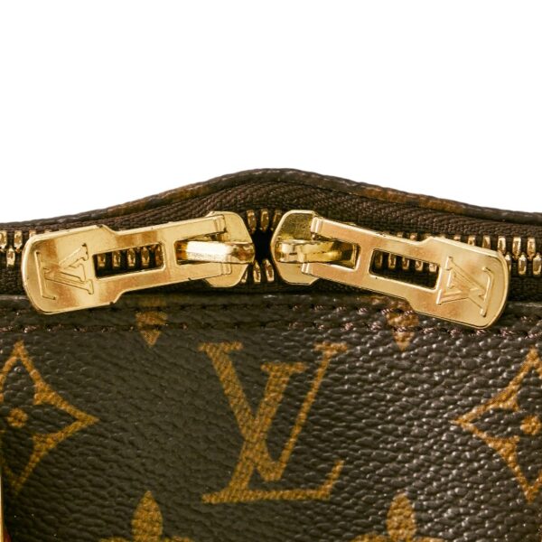 1 0163903 7 Louis Vuitton Monogram Alma PM Handbag Brown