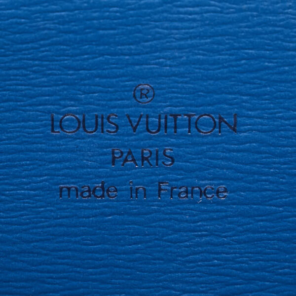 1 0163906 6 Louis Vuitton Epi Cluny Shoulder Bag Toledo Blue