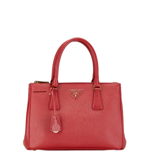 1 0164001 2 Prada 2WAY Shoulder Bag Red