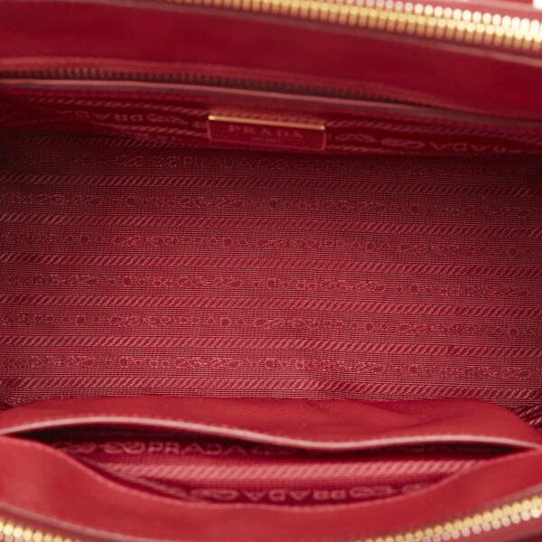 1 0164001 8 Prada 2WAY Shoulder Bag Red