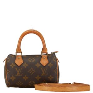 1 0164794 1 Louis Vuitton Drouot Monogram Shoulder Bag Brown