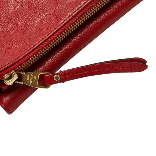 1 0164800 7 Louis Vuitton Empreinte Twice Shoulder Bag Red