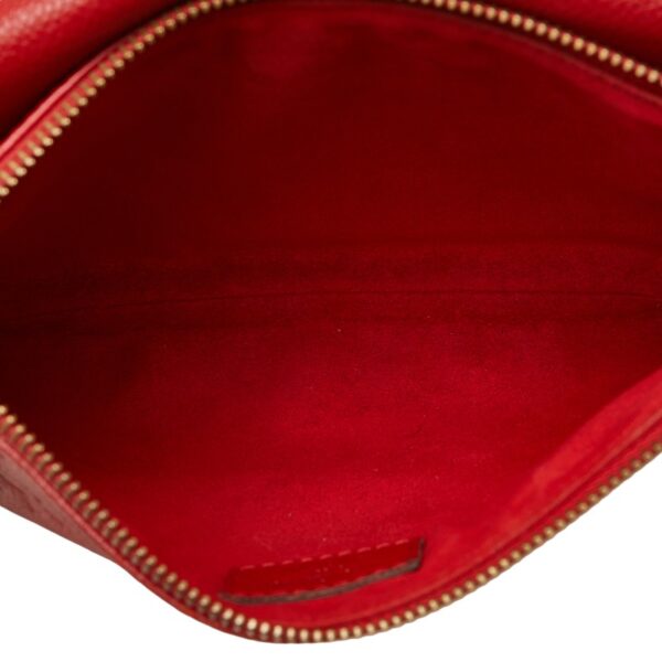 1 0164800 8 Louis Vuitton Empreinte Twice Shoulder Bag Red