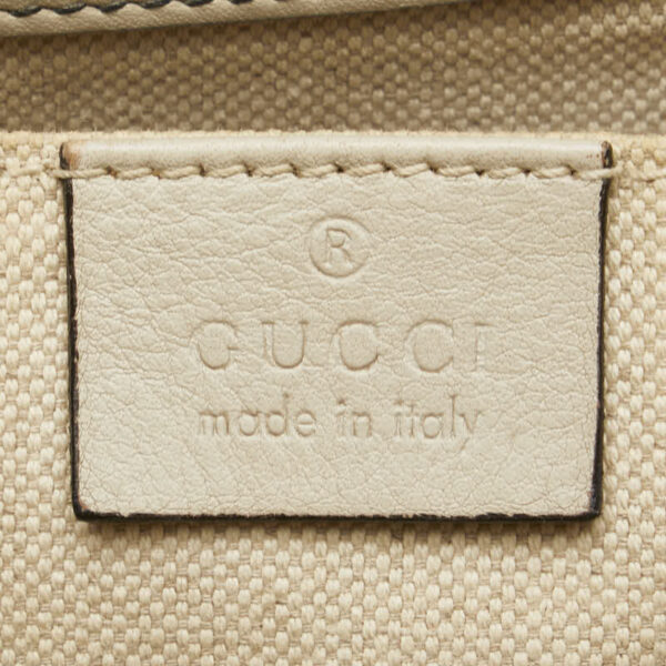 1 0164801 9 Gucci Guccisima Chain Shoulder Bag Ivory