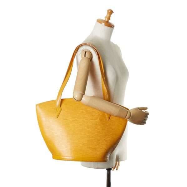 1 0165005 12 Louis Vuitton Epi Saint Jacques Shopping Tote Bag Tassili Yellow