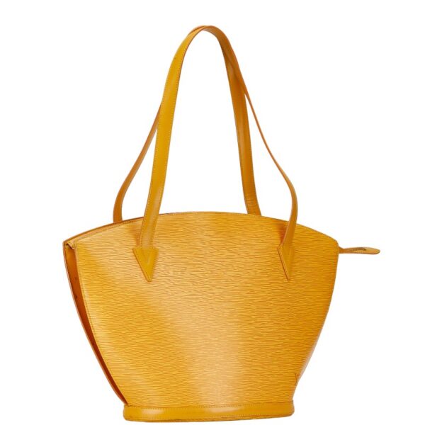 1 0165005 2 Louis Vuitton Epi Saint Jacques Shopping Tote Bag Tassili Yellow