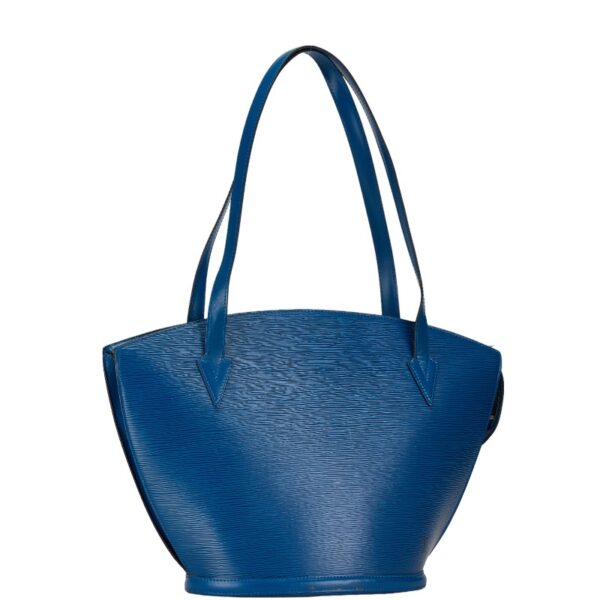 1 0165006 2 Louis Vuitton Epi Saint Jacques Shopping Tote Bag Toledo Blue