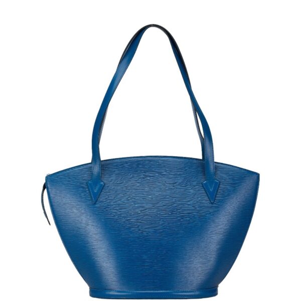 1 0165006 3 Louis Vuitton Epi Saint Jacques Shopping Tote Bag Toledo Blue