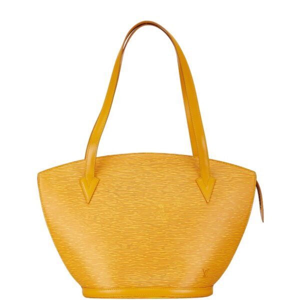 1 0165009 1 Louis Vuitton Epi Saint Jacques Shopping Tote Bag Tassili Yellow