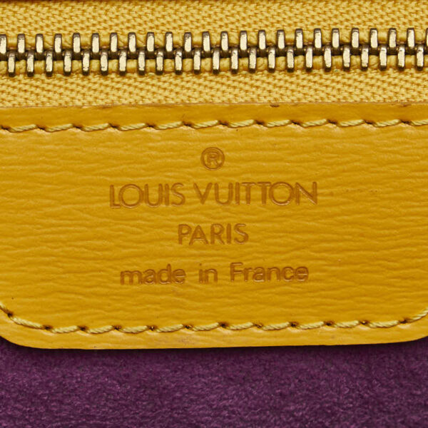 1 0165009 11 Louis Vuitton Epi Saint Jacques Shopping Tote Bag Tassili Yellow