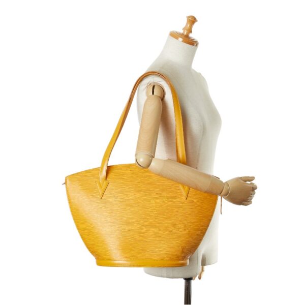 1 0165009 13 Louis Vuitton Epi Saint Jacques Shopping Tote Bag Tassili Yellow