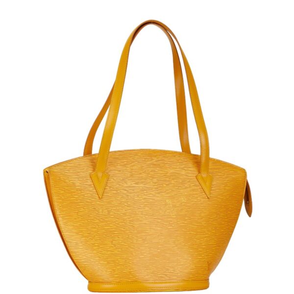 1 0165009 2 Louis Vuitton Epi Saint Jacques Shopping Tote Bag Tassili Yellow