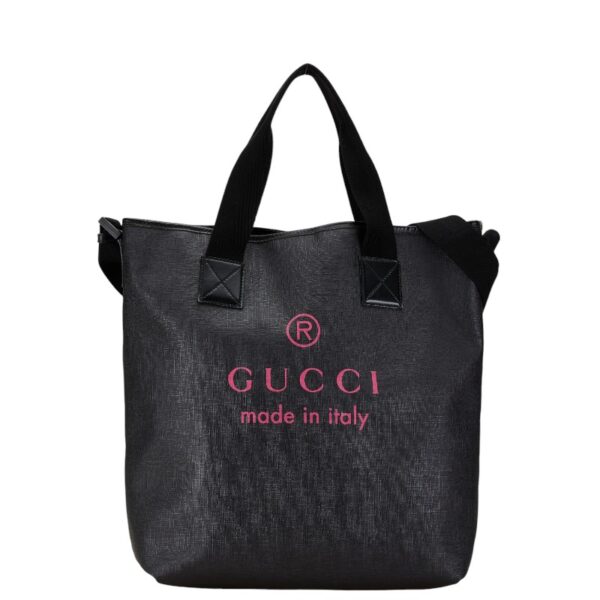 1 0165141 1 Gucci 2WAY Tote Bag Black