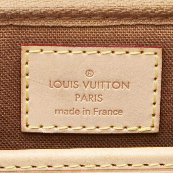 1 0165158 9 Louis Vuitton Monogram Cupertino 2WAY Bag Brown