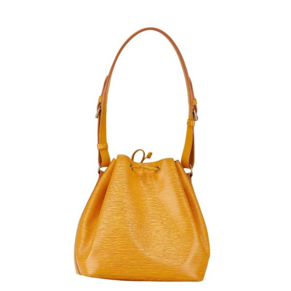 1 0165296 3 Louis Vuitton Epi Petit Noe Shoulder Bag Tassili Yellow