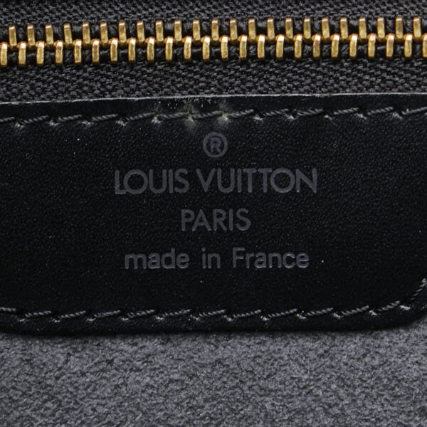 1 0165328 14 Louis Vuitton Epi Saint Jacques Shoulder Bag Noir