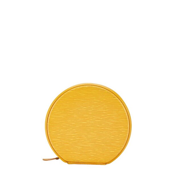 1 0165329 4 Louis Vuitton Epi Cannes Vanity Bag Tassili Yellow