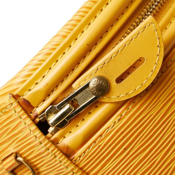 1 0165329 7 Louis Vuitton Epi Cannes Vanity Bag Tassili Yellow