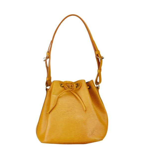 1 0165331 1 Louis Vuitton Epi Petit Noe Shoulder Bag Tassili Yellow