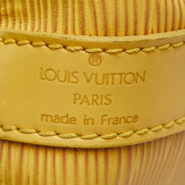 1 0165331 11 Louis Vuitton Epi Petit Noe Shoulder Bag Tassili Yellow