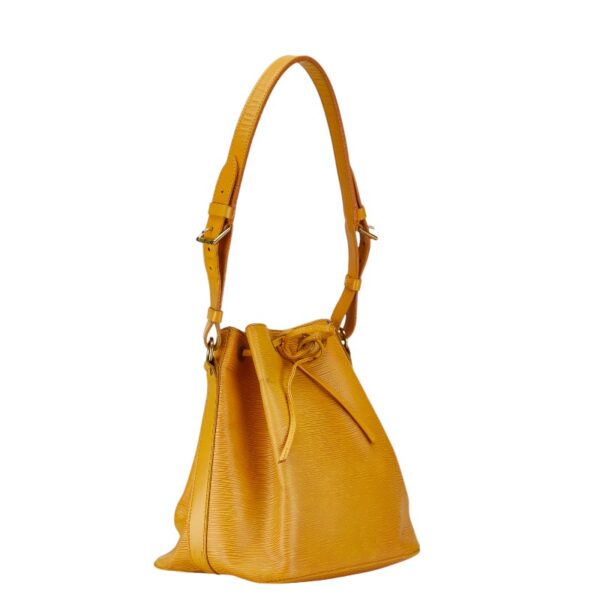 1 0165331 2 Louis Vuitton Epi Petit Noe Shoulder Bag Tassili Yellow