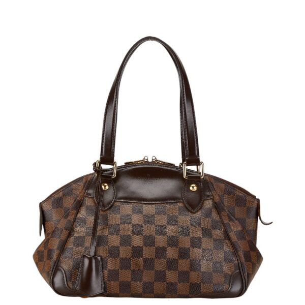 1 0165359 1 Louis Vuitton Damier Verona PM Handbag Brown