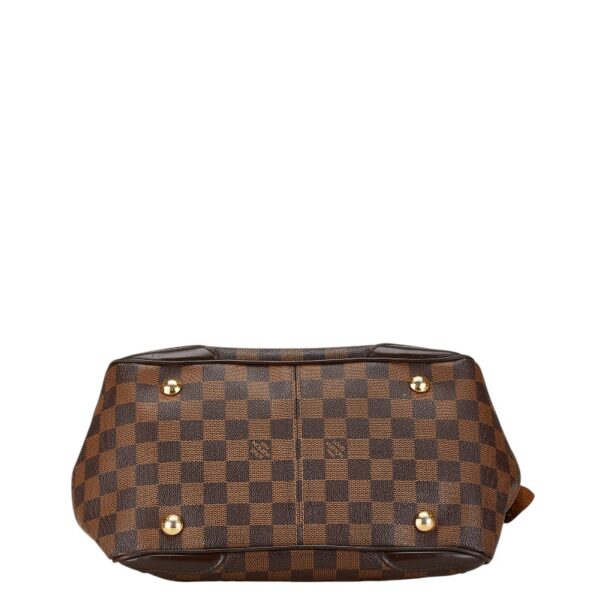 1 0165359 4 Louis Vuitton Damier Verona PM Handbag Brown