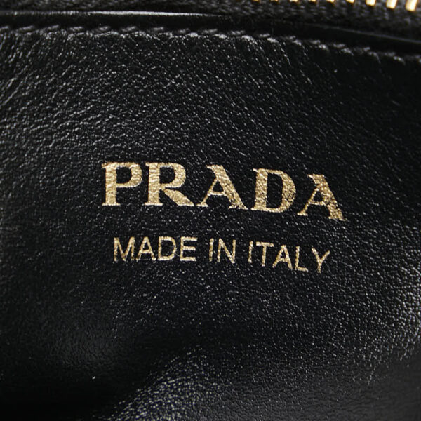 1 0165756 9 Prada Saffiano 2WAY Shoulder Bag Black