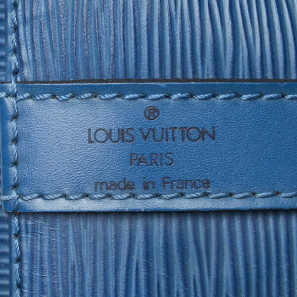 1 0165788 11 Louis Vuitton Epi Petit Noe Shoulder Bag Toledo Blue