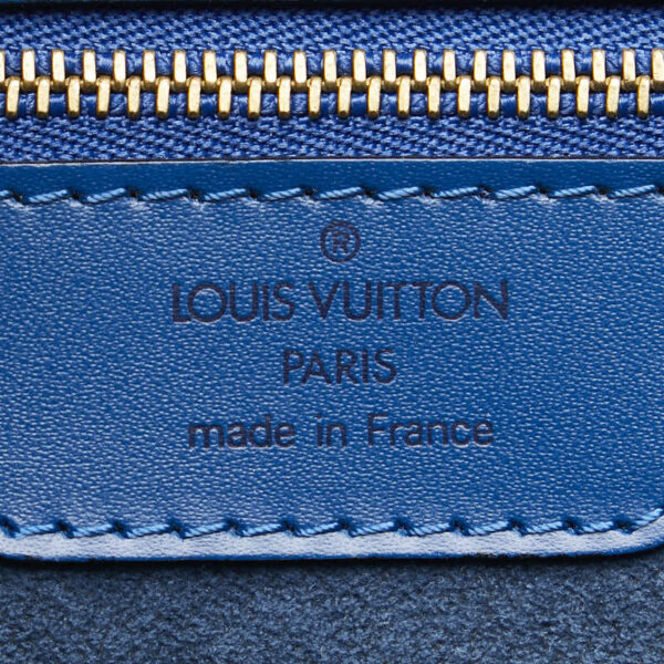 1 0165794 9 Louis Vuitton Epi Saint Jacques Shopping Tote Bag Toledo Blue