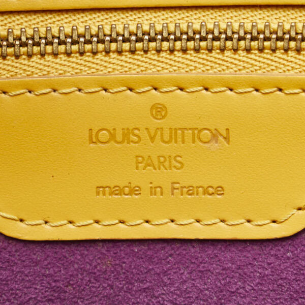 1 0165795 10 Louis Vuitton Epi Saint Jacques Shopping Tote Bag Tassili Yellow