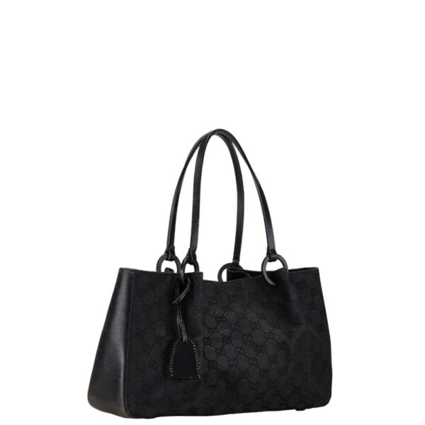 1 0165883 2 Gucci GG Tote Bag Black