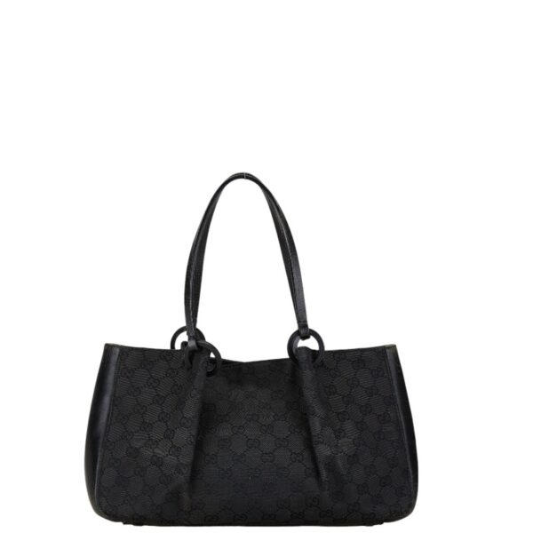 1 0165883 3 Gucci GG Tote Bag Black