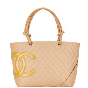 1 0166933 1 Chanel Checkered Flag Here Mark Canvas Pochette