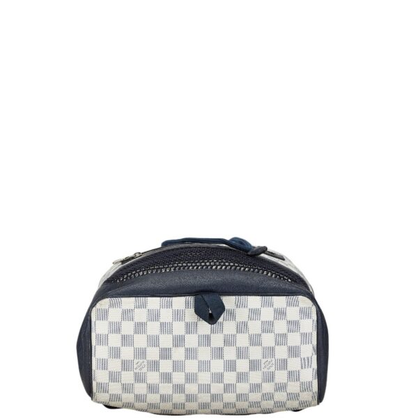 1 0166943 4 Louis Vuitton Damier Coast Match Point Rucksack Blue White