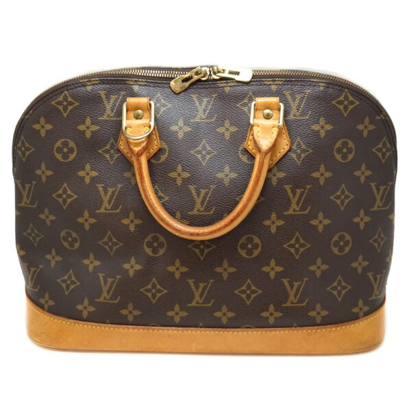 1 Louis Vuitton Alma Handbag Monogram Brown