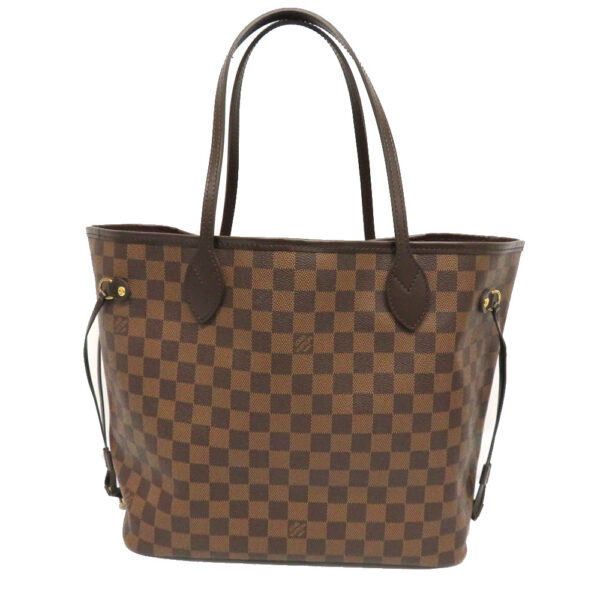 1000 Louis Vuitton Neverfull MM Damier Ebene Tote Bag Brown