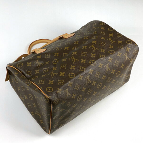 1000022403222 12 Louis Vuitton Speedy 35 Bag Monogram Brown