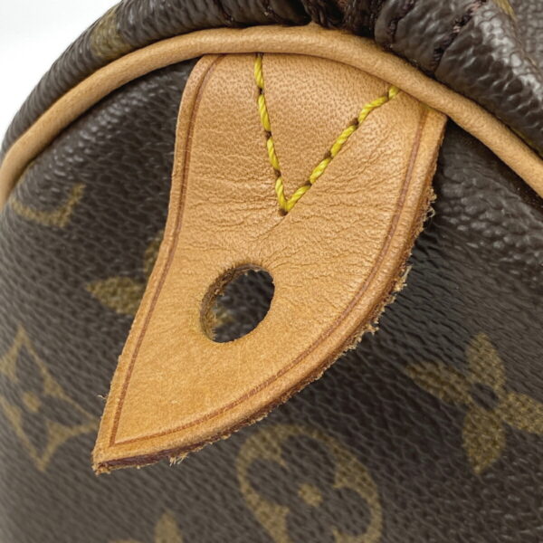 1000022403222 14 Louis Vuitton Speedy 35 Bag Monogram Brown