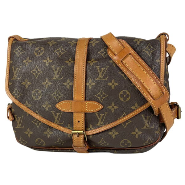 1000035689903 11 Louis Vuitton Saumur 30 Shoulder Bag Monogram Brown