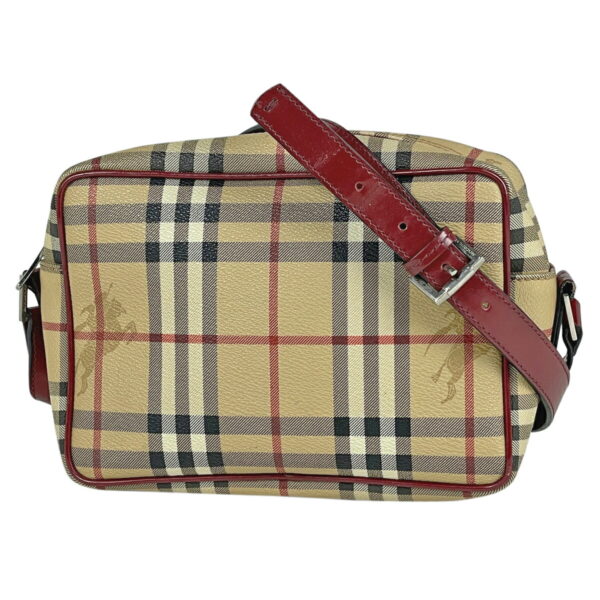 1000035772018 11 Burberry Plaid Nova Check Crossbody Shoulder Bag Beige Red