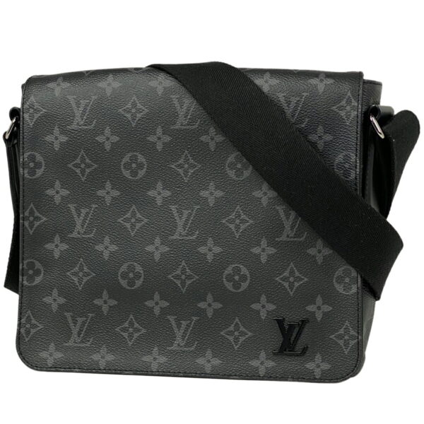 1000036283636 11 Louis Vuitton District PM NM Crossbody Bag Monogram Eclipse Black