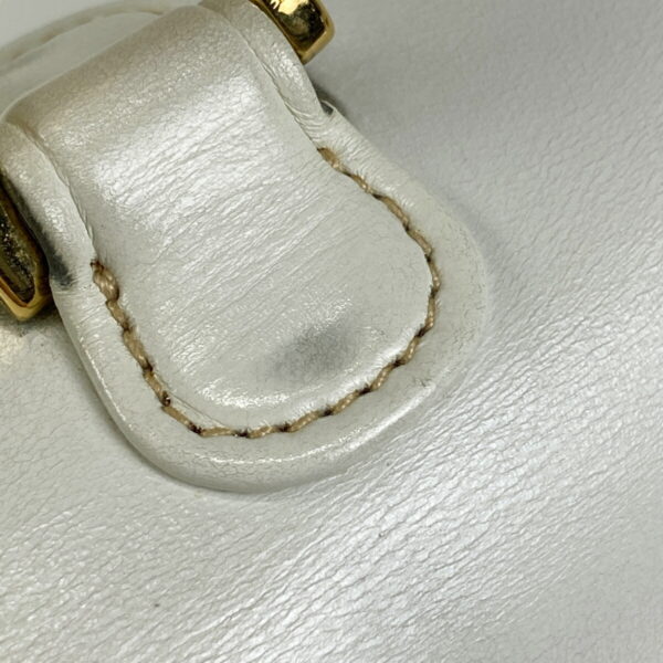 1000037039164 14 Gucci Bamboo 2WAY Shoulder Bag Leather White