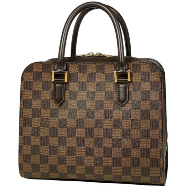 1000037039270 11 Louis Vuitton Triana Handbag Damier Brown