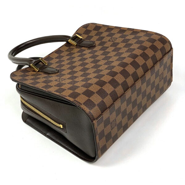 1000037039270 12 Louis Vuitton Triana Handbag Damier Brown